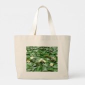Grand Tote Bag Lillies d'eau (Dos)