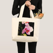 Grand Tote Bag Linda's Orchid Bag - Customisez les vôtres ! (Devant (produit))