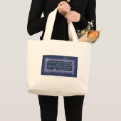 GRAND TOTE BAG L'INFLUENCE DU PROFESSEUR (Devant (produit))