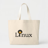 Grand Tote Bag Linux (Devant)