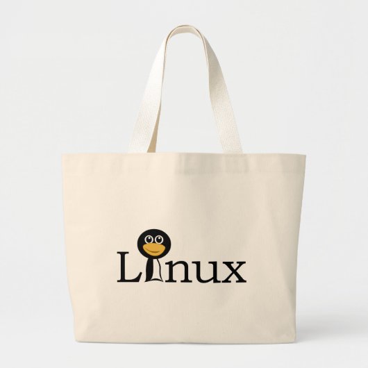 Grand Tote Bag Linux (Devant)