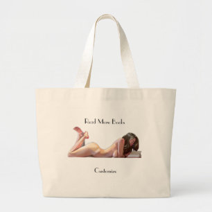 Grand Tote Bag Lire plus Livres Thunder_Cove