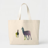Grand Tote Bag Llamas (Devant)