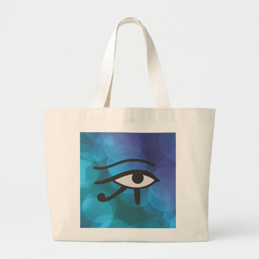 Grand Tote Bag L'oeil de Huros. (Devant)