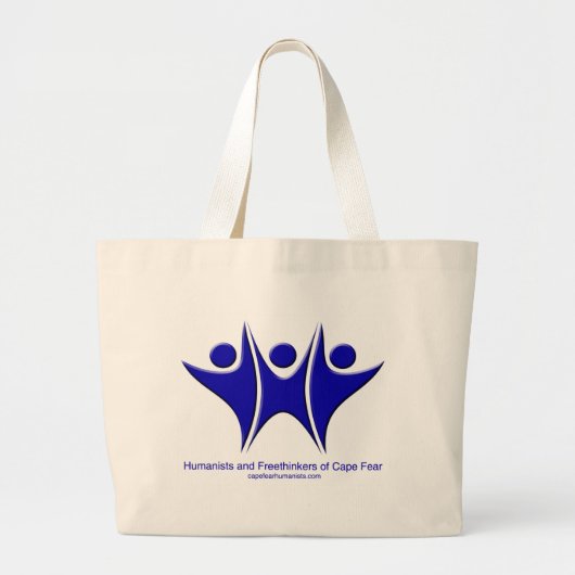 Grand Tote Bag Logo de HFCF (Devant)
