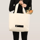 Grand Tote Bag Logo de Paphos Life (Devant (produit))