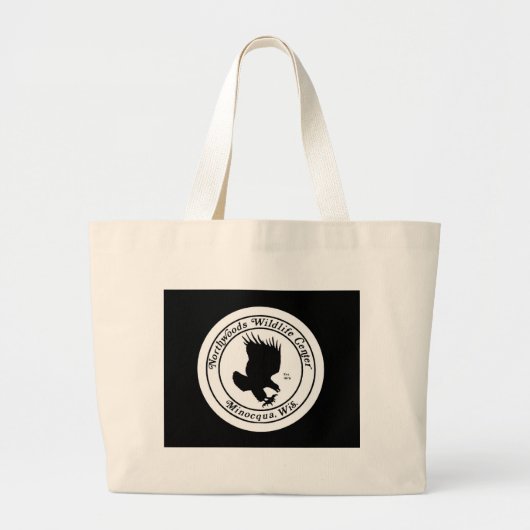 Grand Tote Bag Logo de sac-NWC de Fourre-tout (Devant)
