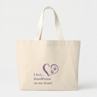 Grand Tote Bag Logo Fourre-tout de HandPrint