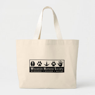 Grand Tote Bag Logo humanitaire de société du Wisconsin
