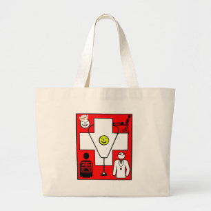 GRAND TOTE BAG LOGO MÉDICALE