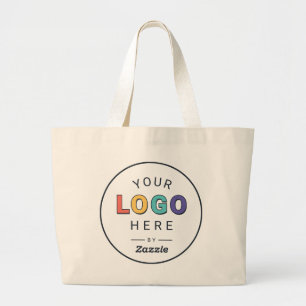 Grand Tote Bag Logo personnalisé Make It Yours