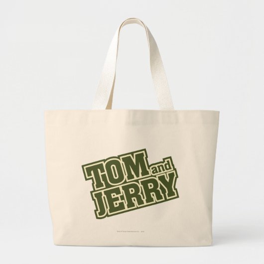 Grand Tote Bag Logo Tom et Jerry 3 (Devant)