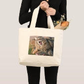 Grand Tote Bag LOL Maine Coon (Devant (produit))