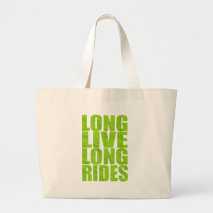 Grand Tote Bag Long Live Long Rides (Topo)