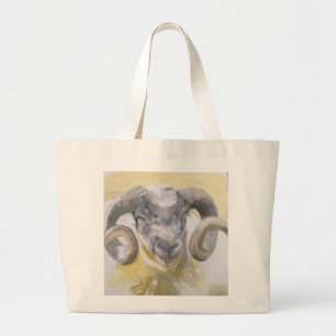 Grand Tote Bag Longs moutons 2 de klaxon