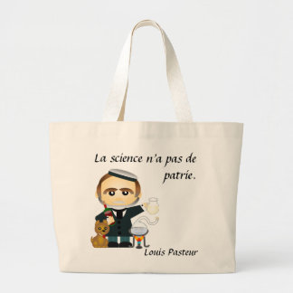 Grand Tote Bag Louis Pasteur. franc