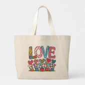 GRAND TOTE BAG LOVE (Dos)