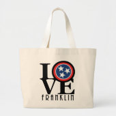 Grand Tote Bag LOVE Franklin (Devant)