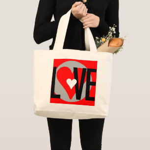Grand Tote Bag Love Heart Bag