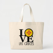 Grand Tote Bag LOVE Las Cruces NM (Devant)