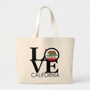 Grand Tote Bag LOVE Soquel CA