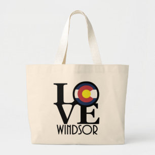 Grand Tote Bag LOVE Windsor Colorado