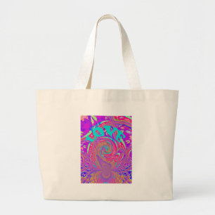 Grand Tote Bag Love You save the date Graphic Text Art Design lov