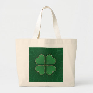 Grand Tote Bag Lucky Shamrock