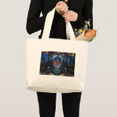Grand Tote Bag Lumière De La Sagesse Ancienne (Devant (produit))