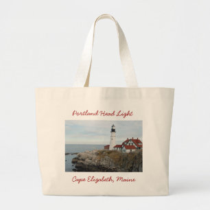 Grand Tote Bag Lumière principale de Portland