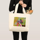 Grand Tote Bag Lumineux Arc-en-ciel rose (Devant (produit))