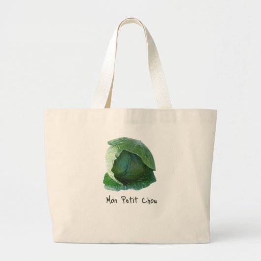 Grand Tote Bag Lundi petit Chou (Devant)