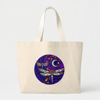 Grand Tote Bag lune de libellule