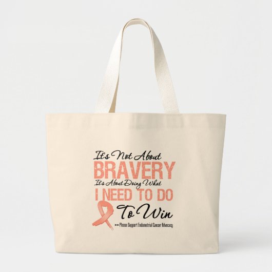 Grand Tote Bag Lutte contre le cancer de l'estomac (Devant)