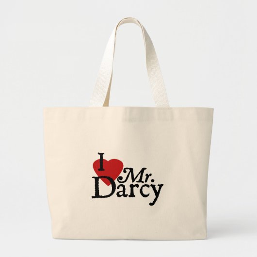 Grand Tote Bag M. Darcy d'AMOUR de Jane Austen I (Devant)