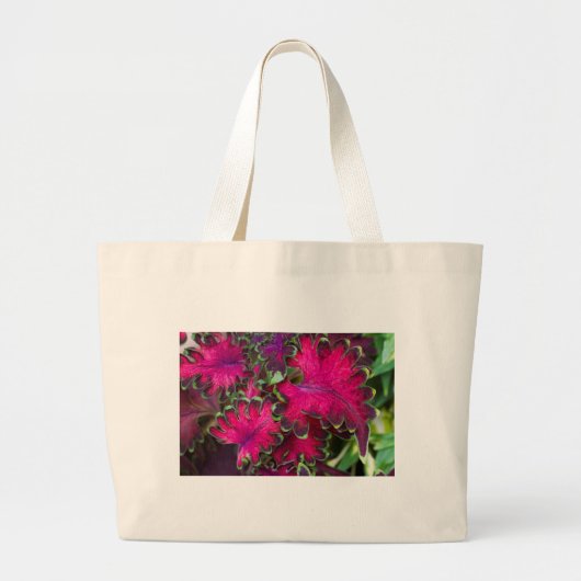 Grand Tote Bag Macro Coleus (Devant)