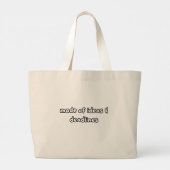 Grand Tote Bag made of ideas & deadlines (Dos)