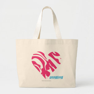 Grand Tote Bag Magenta 2 de zèbre