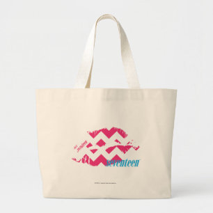 Grand Tote Bag Magenta de zigzag