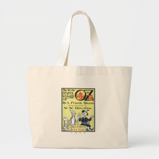 Grand Tote Bag Magnifique Assistant D'Oz (Devant)