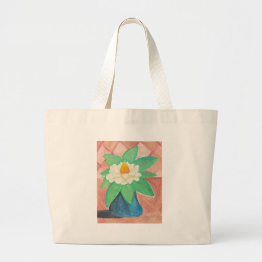 Grand Tote Bag magnolia (Devant)