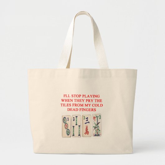 Grand Tote Bag mahjong (Devant)