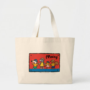 Grand Tote Bag Mains de prise de Maisy et de meilleurs amis