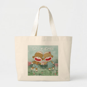 Grand Tote Bag Mains de vacances Lil & Kona