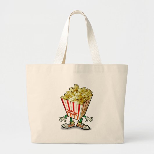 Grand Tote Bag Maïs éclaté (Devant)