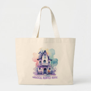 Grand Tote Bag Maison Whimsical Haunted