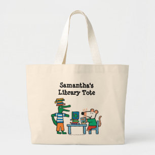 Grand Tote Bag Maisy et amis Profitez de la bibliothèque