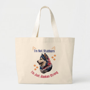 Grand Tote Bag Malamute d'Alaska
