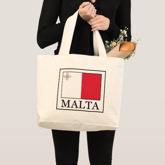 Grand Tote Bag Malte (Devant (produit))