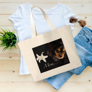 Grand Tote Bag Maman...Cavalier King Charles Spaniel